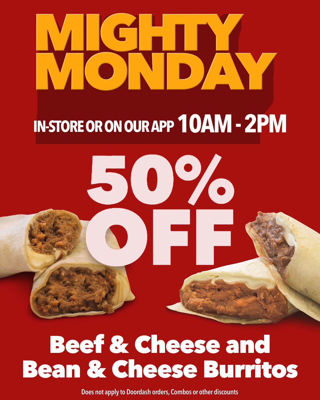 Mighty Monday promotion