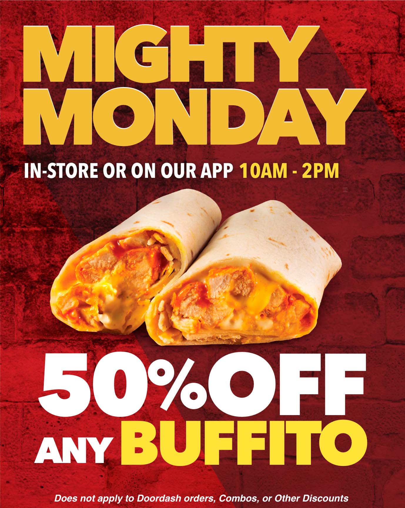 Mighty Monday promotion