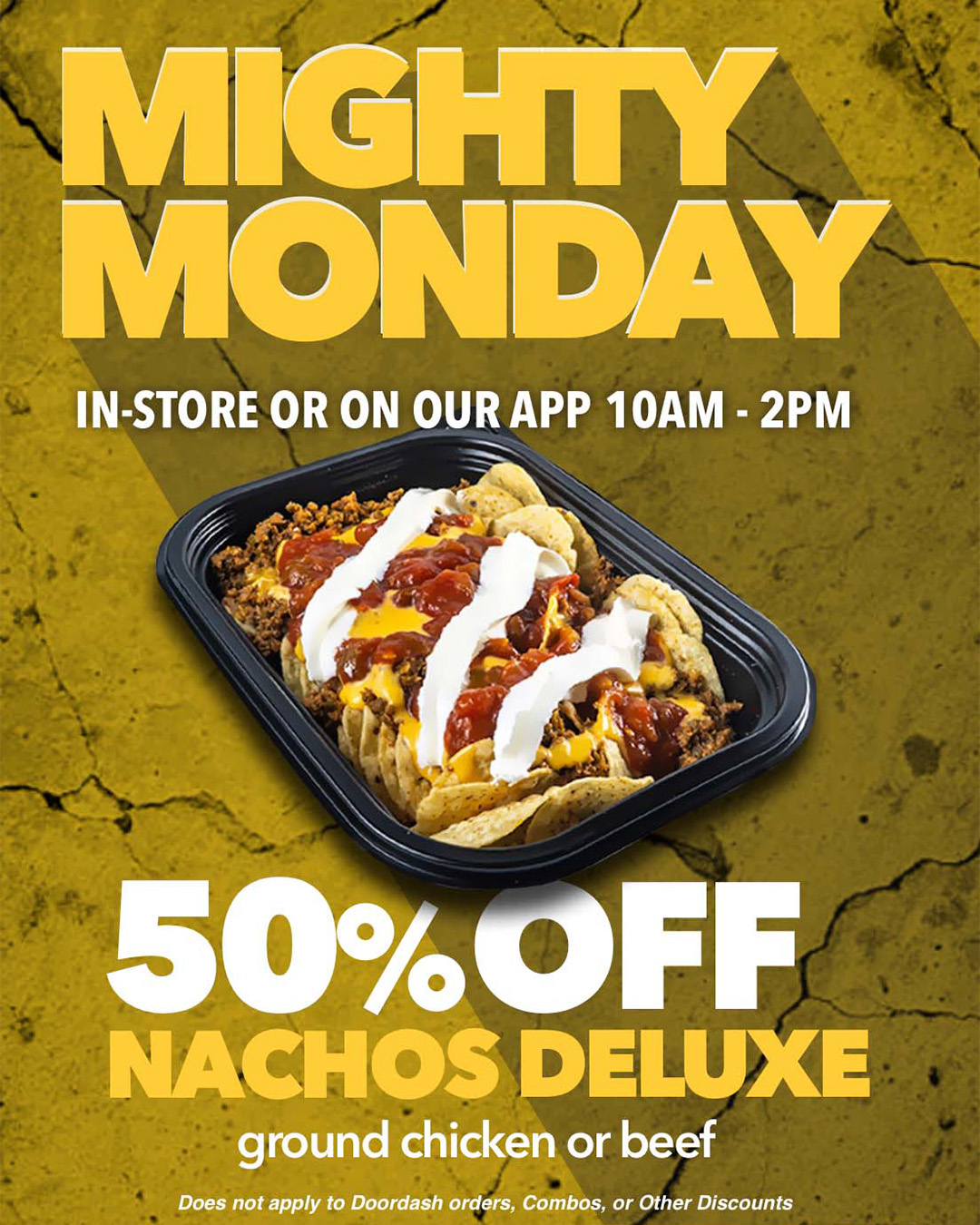 Mighty Monday promotion