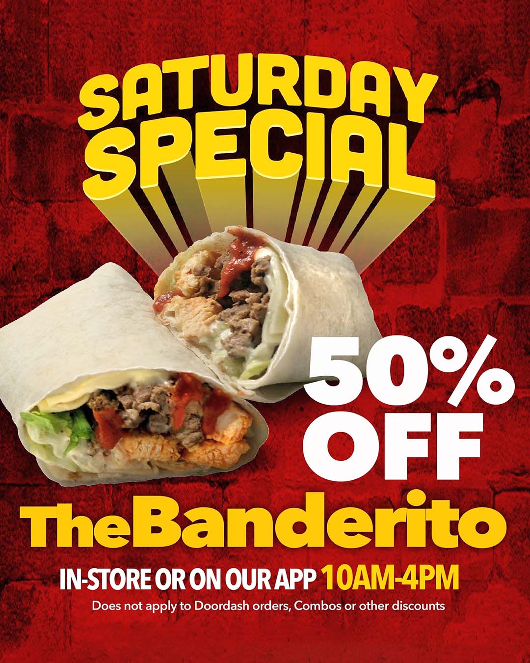 Super Saturday promotion