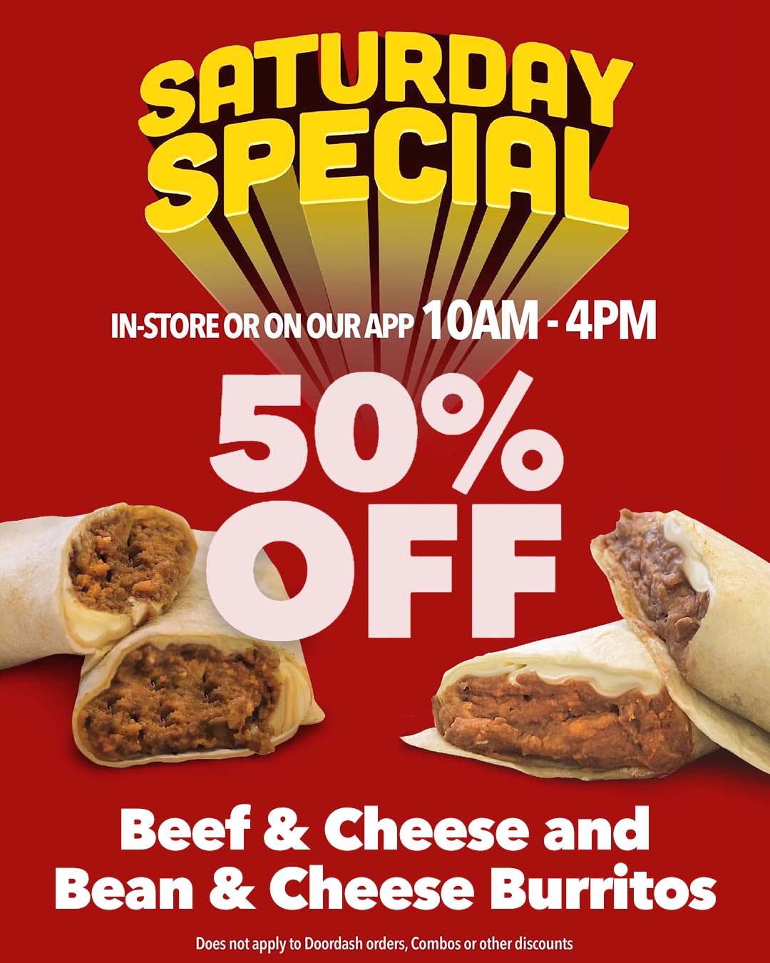 Super Saturday promotion