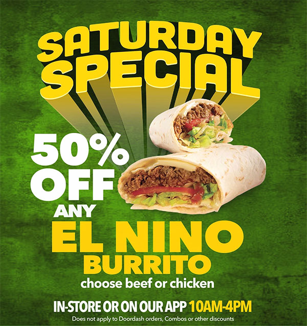 Super Saturday promotion