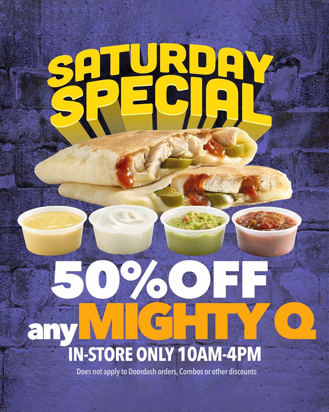 Super Saturday promotion